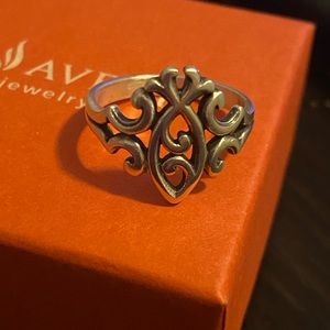 James Avery retired Scrolled Ichthus ring size 8.5